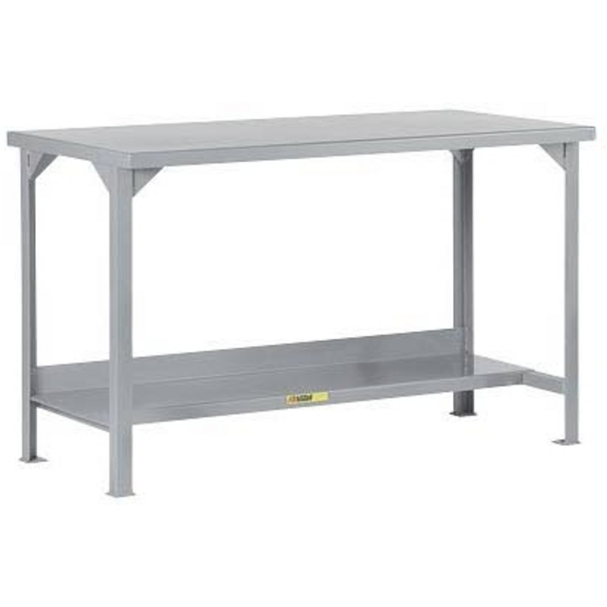Little Giant Welded Steel Workbench - 72in.W x 36in.D, 4000-Lb. Capacity, Powder-Coat Finish, Model# WST2-3672-36